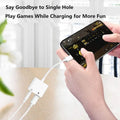 2-in-1 Dual Type -C Adapter – Charge & Listen Simultaneously