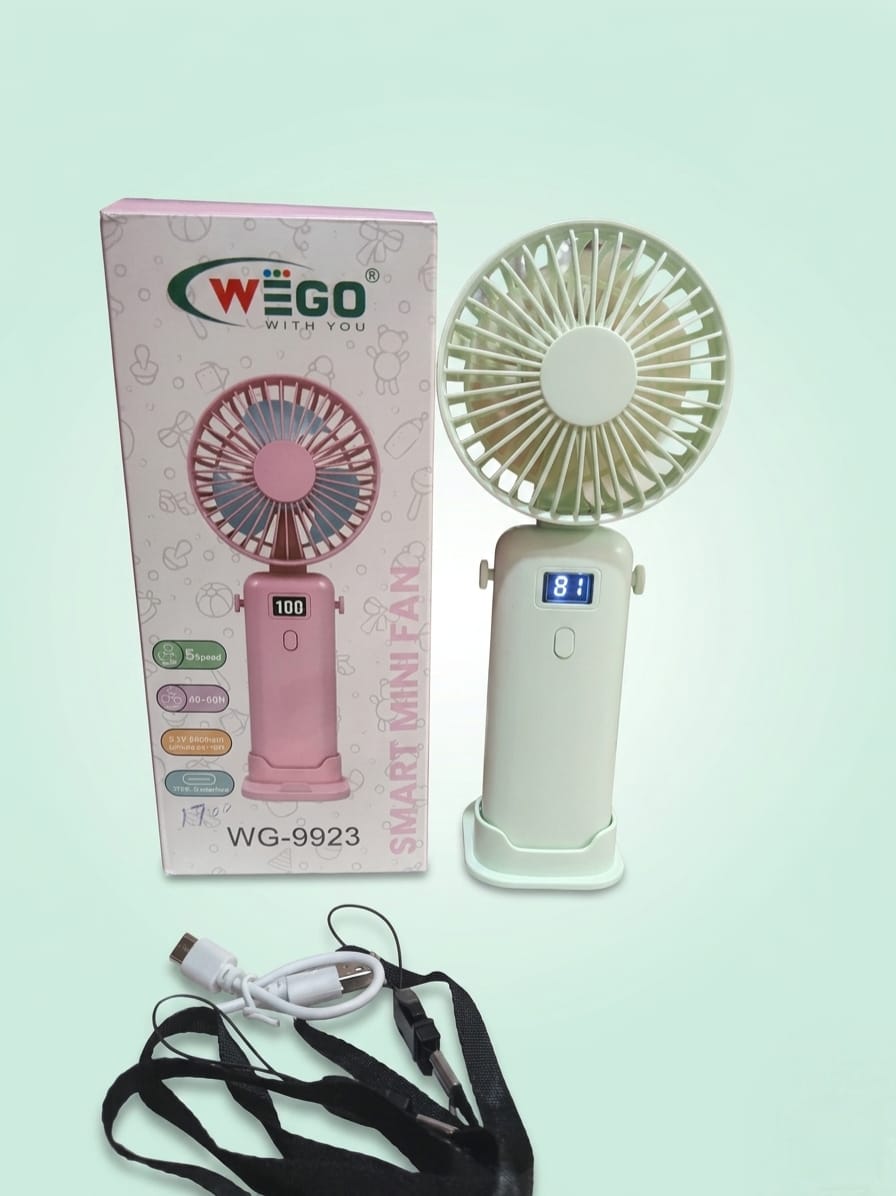 WEGO Smart Mini Fan (Model: WG-9923)
