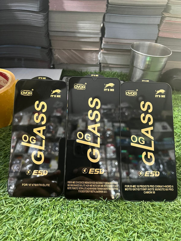 3 PCS OVOG OG Glass ESD Tempered Glass Screen Protector – "It's Me" Series 3 PCS Tempered Glass(OG Quality)