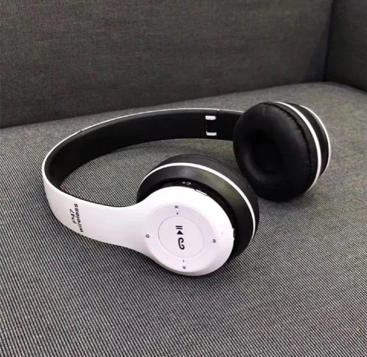 P47 4.2+EDR Wireless Headphones – Foldable & Rechargeable